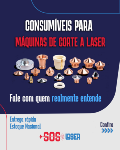 Conumiveis para maquinas de corte a laser